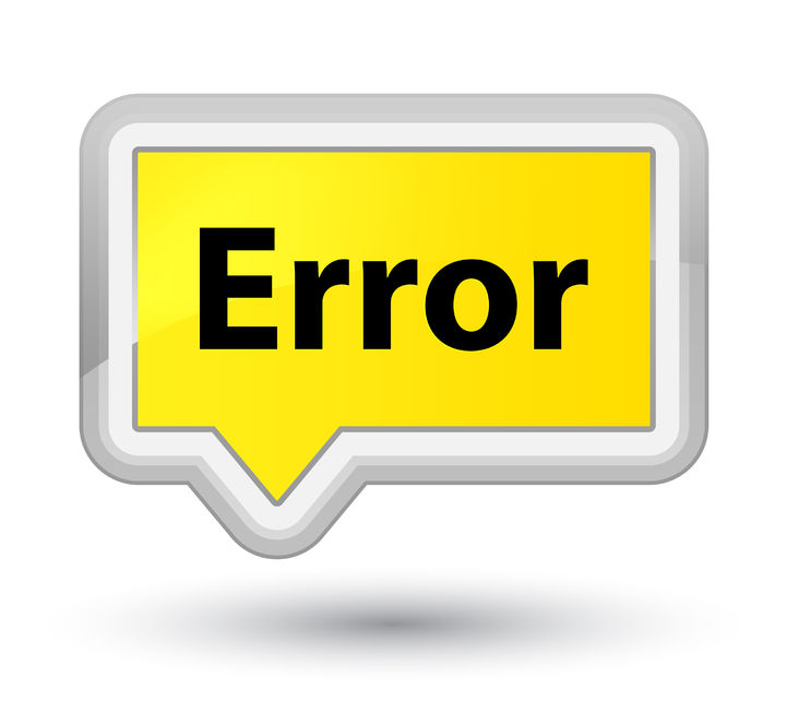 Error Message Icon